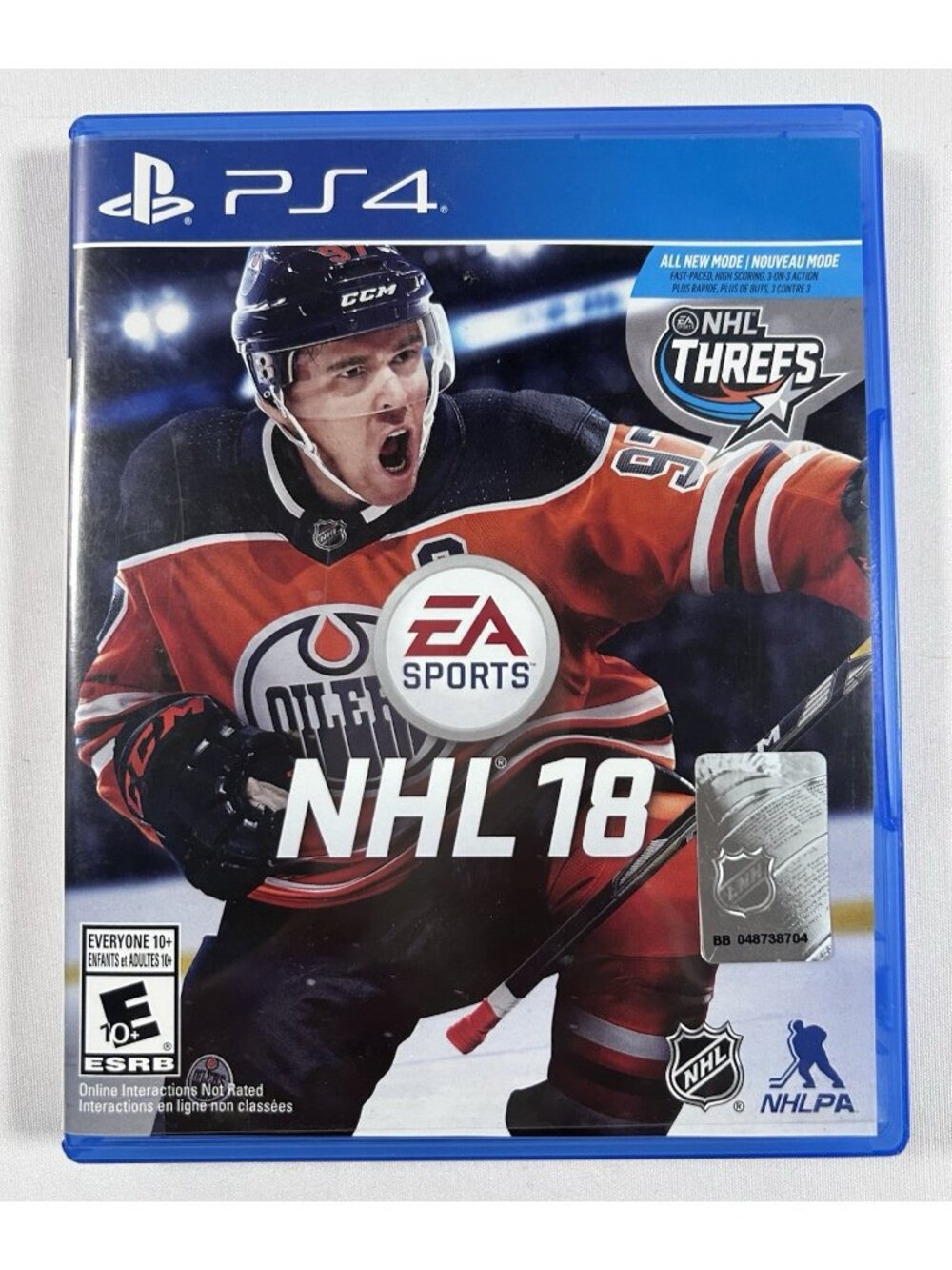 NHL 18 Sony PlayStation 4 PS4 EA Sports Hockey Video Game 2017